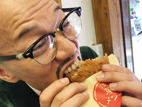 りょーちんさんは「赤羽根吾朗」として浅草ガイドを